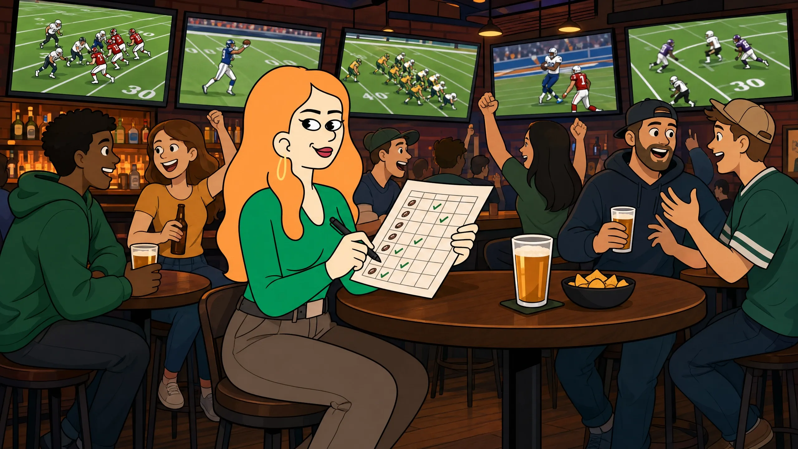 Free 2026 NFL pick'em sheets — printable Sportsball PDFs